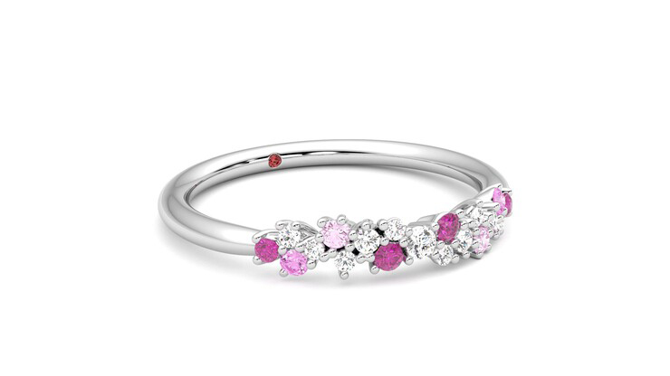 Taylor & Hart Alba Wedding Ring 360 degree image 5