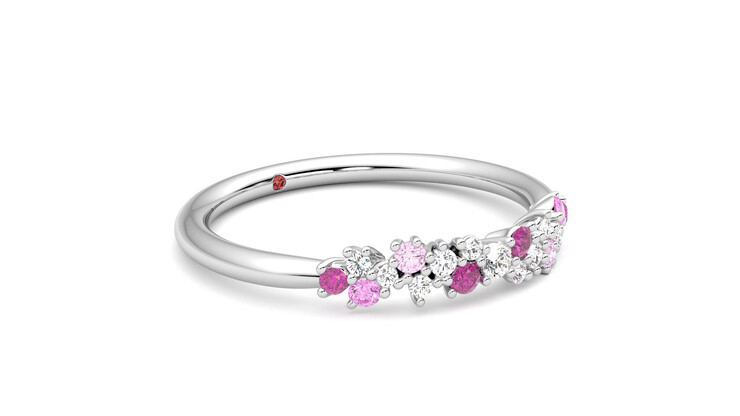 Taylor & Hart Alba Wedding Ring 360 degree image 6