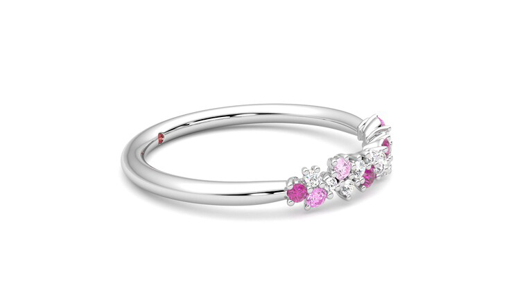 Taylor & Hart Alba Wedding Ring 360 degree image 8