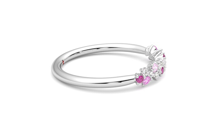Taylor & Hart Alba Wedding Ring 360 degree image 9