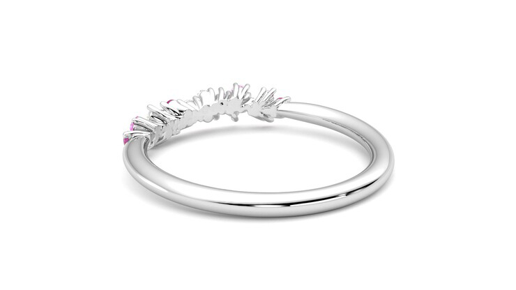 Taylor & Hart Alba Wedding Ring 360 degree image 17