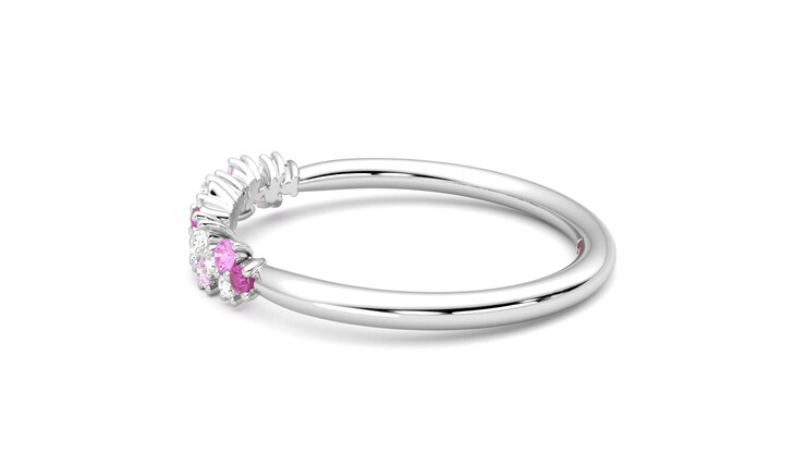 Taylor & Hart Alba Wedding Ring 360 degree image 20