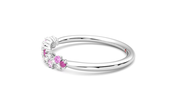 Taylor & Hart Alba Wedding Ring 360 degree image 21