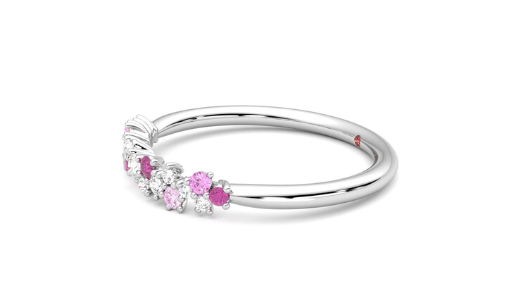 Taylor & Hart Alba Wedding Ring 360 degree image 22