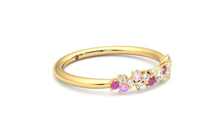 Taylor & Hart Alba Wedding Ring 360 degree image 7
