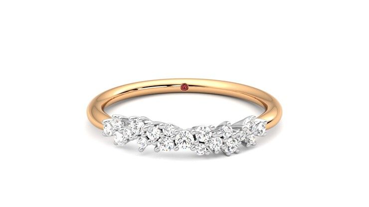 Taylor & Hart Alba Wedding Ring 360 degree image 0