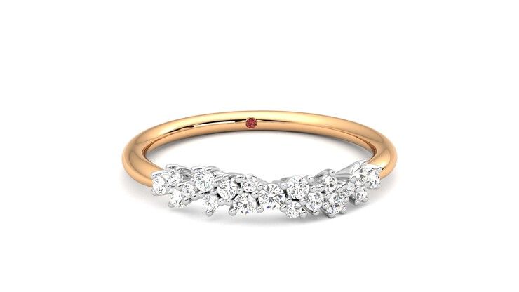 Taylor & Hart Alba Wedding Ring 360 degree image 2