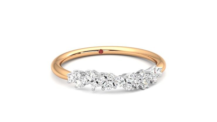 Taylor & Hart Alba Wedding Ring 360 degree image 3
