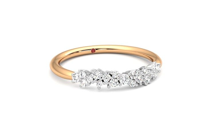 Taylor & Hart Alba Wedding Ring 360 degree image 4