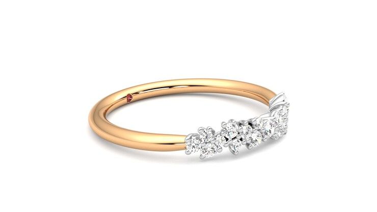 Taylor & Hart Alba Wedding Ring 360 degree image 7