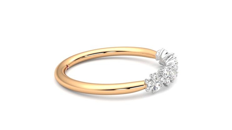 Taylor & Hart Alba Wedding Ring 360 degree image 9