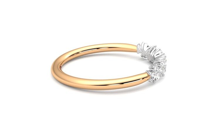 Taylor & Hart Alba Wedding Ring 360 degree image 10