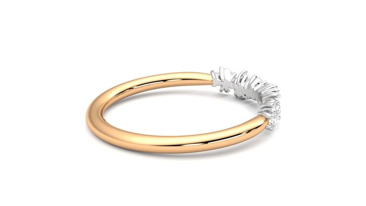 Taylor & Hart Alba Wedding Ring 360 degree image 11