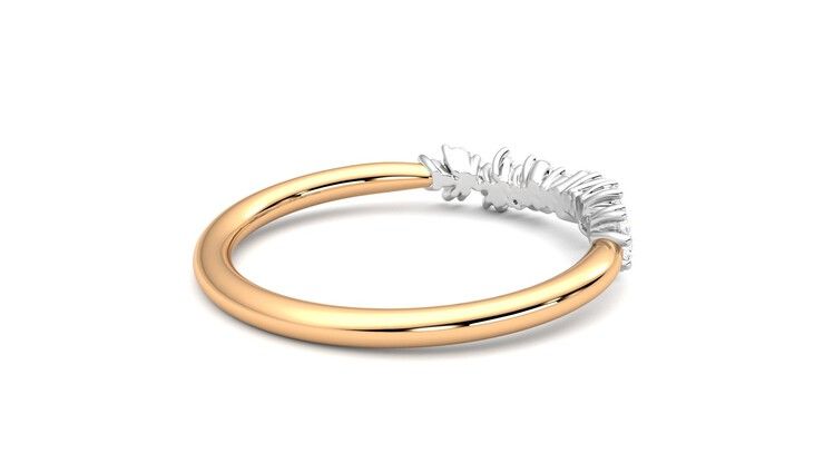 Taylor & Hart Alba Wedding Ring 360 degree image 12