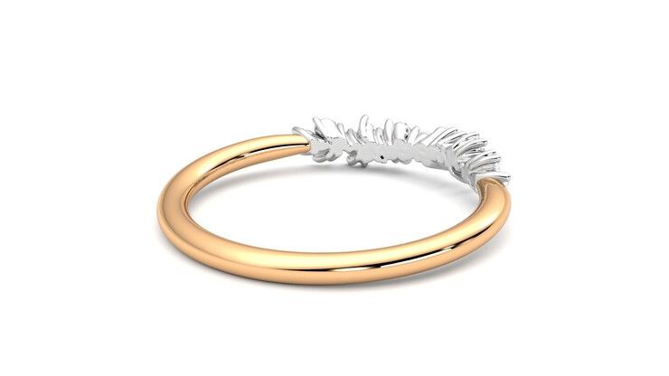 Taylor & Hart Alba Wedding Ring 360 degree image 13