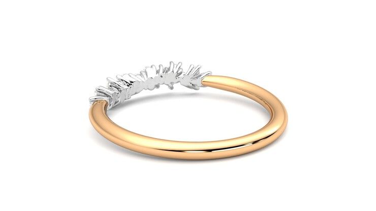 Taylor & Hart Alba Wedding Ring 360 degree image 17