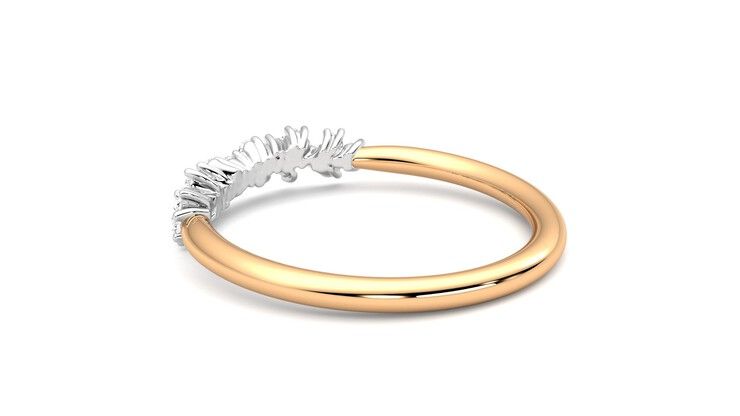 Taylor & Hart Alba Wedding Ring 360 degree image 18