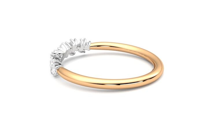 Taylor & Hart Alba Wedding Ring 360 degree image 19