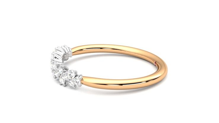 Taylor & Hart Alba Wedding Ring 360 degree image 21