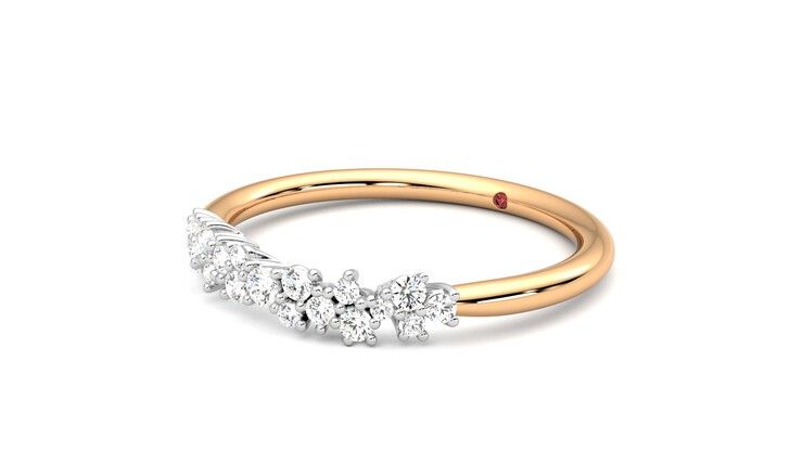 Taylor & Hart Alba Wedding Ring 360 degree image 24
