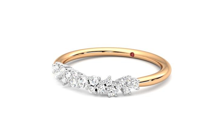 Taylor & Hart Alba Wedding Ring 360 degree image 25