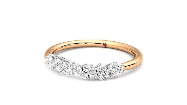 Taylor & Hart Alba Wedding Ring 360 degree image 26