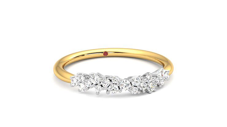 Taylor & Hart Alba Wedding Ring 360 degree image 3