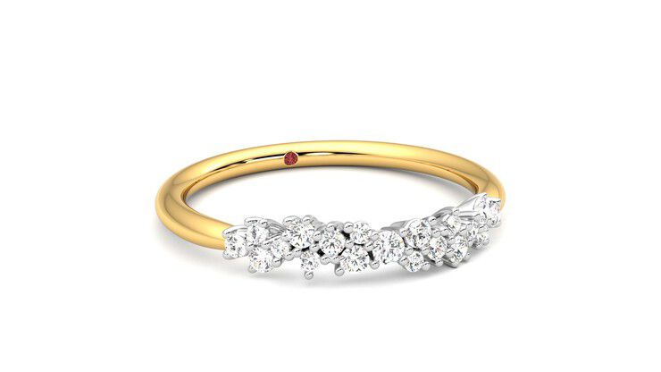 Taylor & Hart Alba Wedding Ring 360 degree image 4