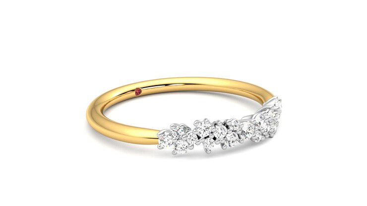 Taylor & Hart Alba Wedding Ring 360 degree image 6