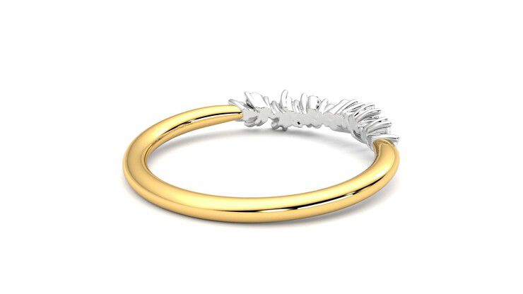 Taylor & Hart Alba Wedding Ring 360 degree image 13