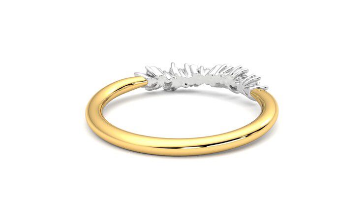 Taylor & Hart Alba Wedding Ring 360 degree image 14