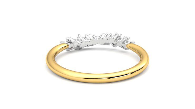 Taylor & Hart Alba Wedding Ring 360 degree image 15