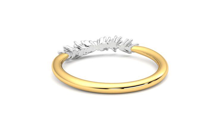 Taylor & Hart Alba Wedding Ring 360 degree image 16
