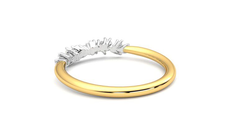 Taylor & Hart Alba Wedding Ring 360 degree image 17