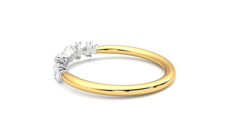 Taylor & Hart Alba Wedding Ring 360 degree image 19