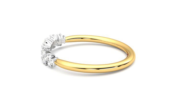 Taylor & Hart Alba Wedding Ring 360 degree image 20