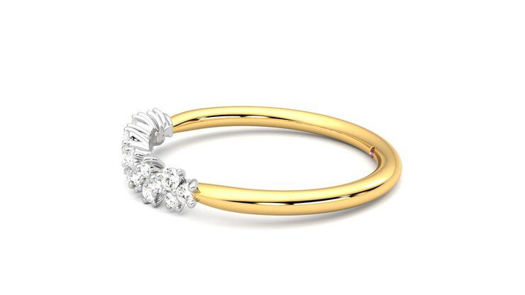 Taylor & Hart Alba Wedding Ring 360 degree image 21
