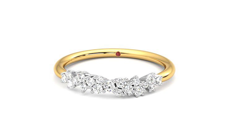 Taylor & Hart Alba Wedding Ring 360 degree image 28