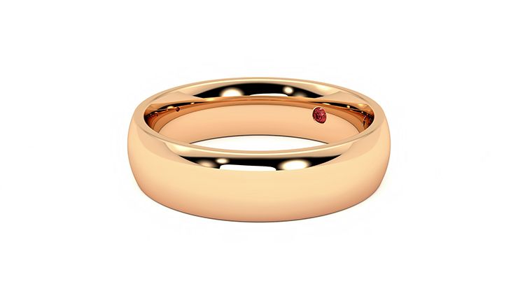 Taylor & Hart Alder Wedding Ring 360 degree image 24
