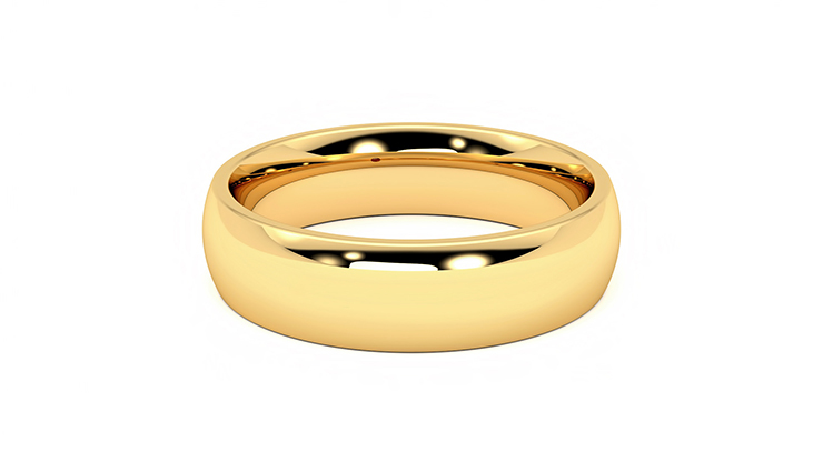 Verrijking Pickering lint Alder | 18K Yellow Gold plain wedding ring | Taylor & Hart