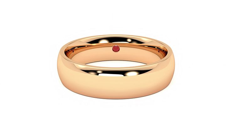Taylor & Hart Alder Wedding Ring 360 degree image 0