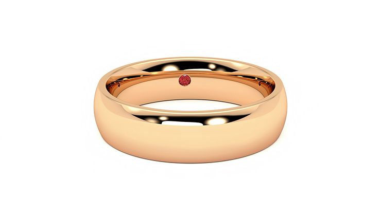 Taylor & Hart Alder Wedding Ring 360 degree image 2