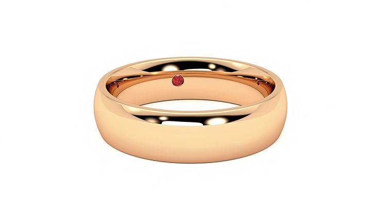 Taylor & Hart Alder Wedding Ring 360 degree image 3