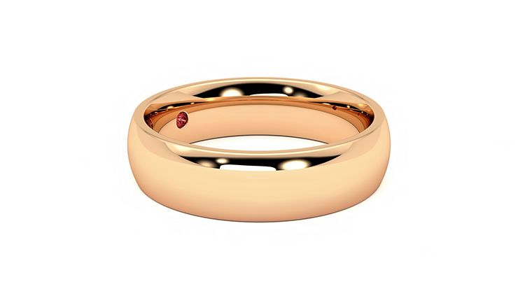 Taylor & Hart Alder Wedding Ring 360 degree image 7
