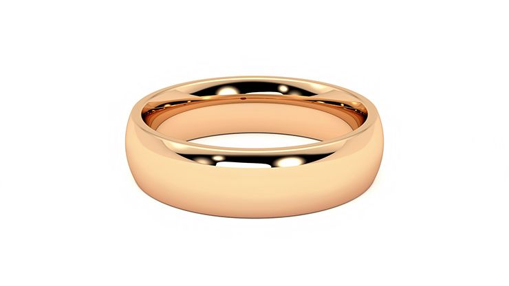 Taylor & Hart Alder Wedding Ring 360 degree image 16