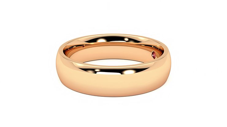 Taylor & Hart Alder Wedding Ring 360 degree image 22