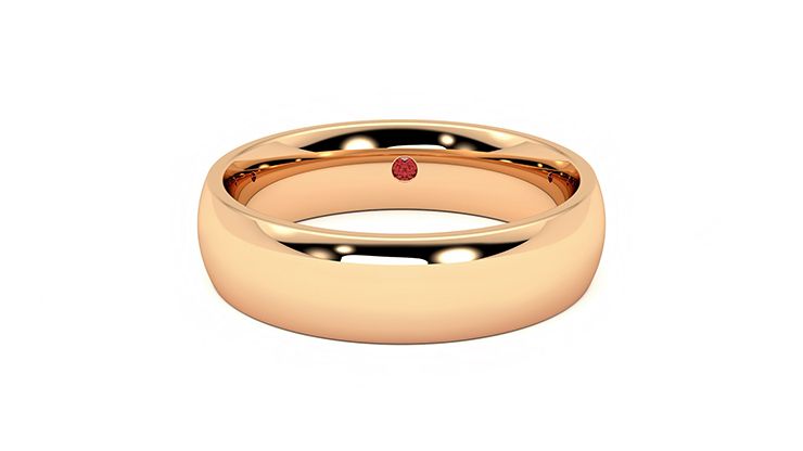 Taylor & Hart Alder Wedding Ring 360 degree image 29