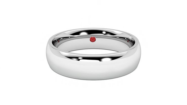 Taylor & Hart Alder Wedding Ring 360 degree image 1