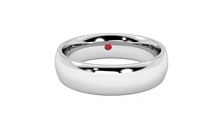 Taylor & Hart Alder Wedding Ring 360 degree image 2