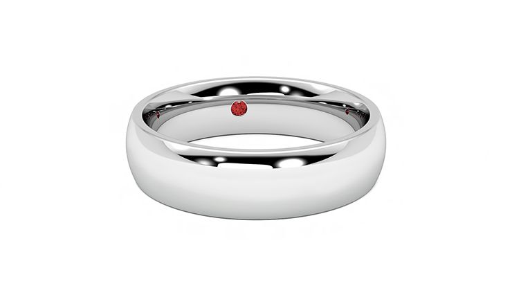 Taylor & Hart Alder Wedding Ring 360 degree image 3